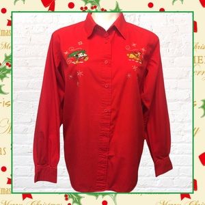 Vintage Christmas Disney Mickey Mouse & His Dog Pluto